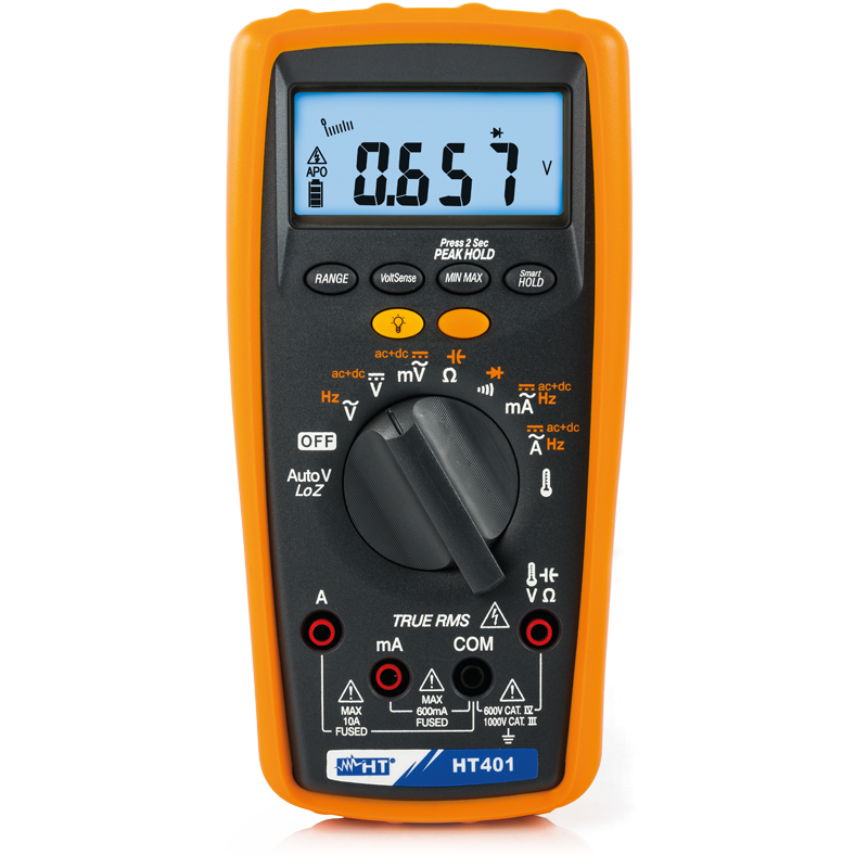 main-img Professional TRMS multimeter with AC + DC measurement and low-impedance input LoZ